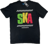 Knebworth Lightweight Tee- Black - SKA