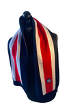 Mod Colours Scarf Navy/White/Red