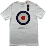 Knebworth Target Lightweight Tee- White