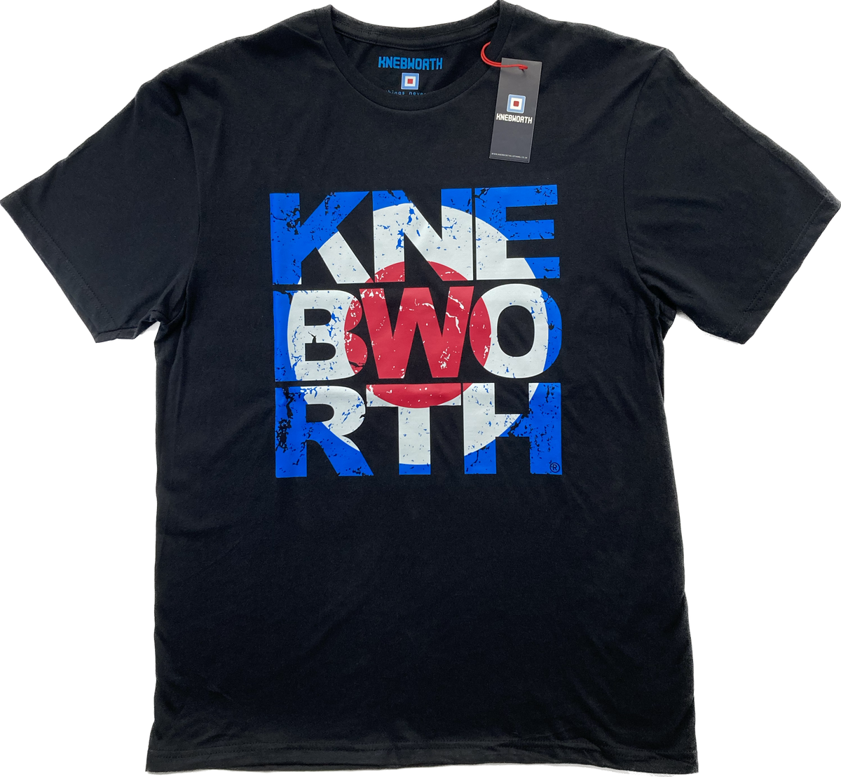 Knebworth Target Tee- Black