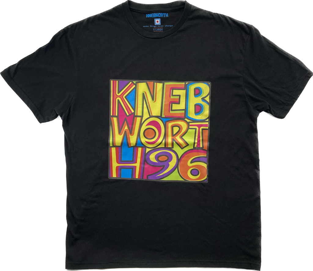 Knebworth 96 Lightweight Tee- Black