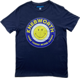 Knebworth Smiley Face - T Shirt Navy