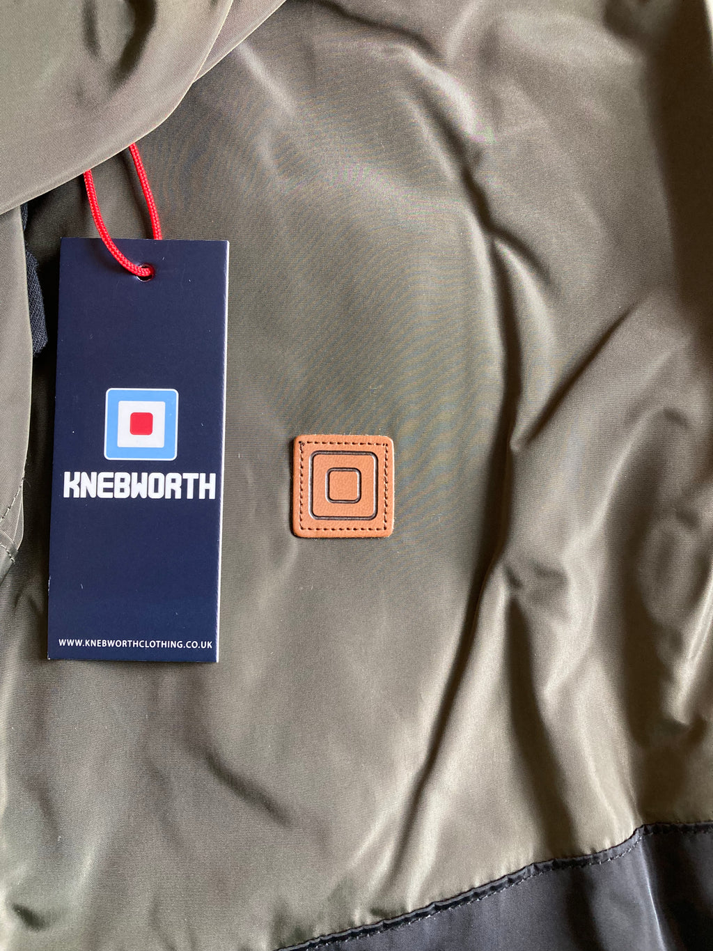 Knebworth - Macho lightweight Jacket - Khaki/Black