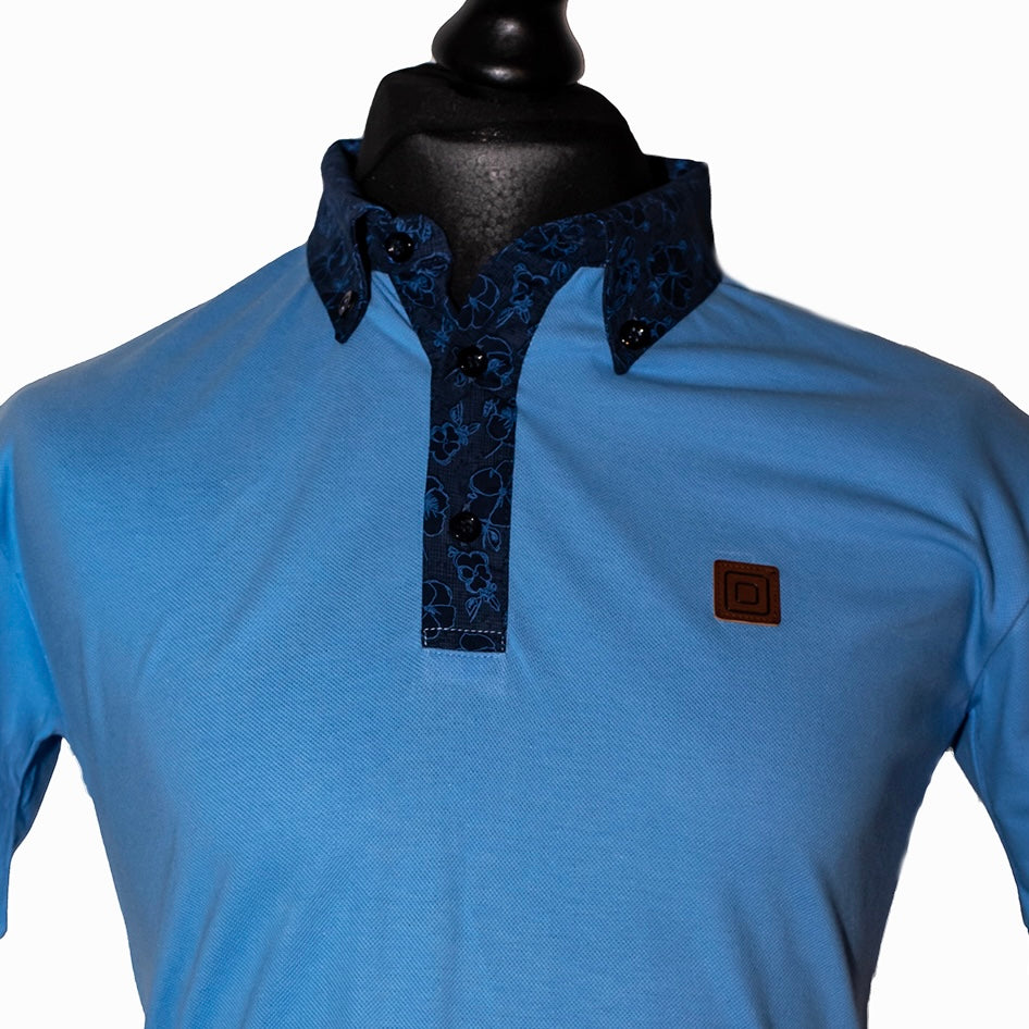 Collar  - Sky/Navy